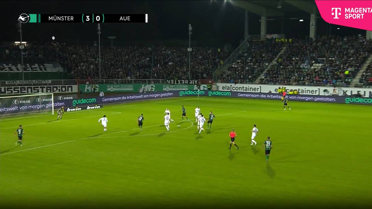 SC Preußen Münster - FC Erzgebirge Aue (Highlights)