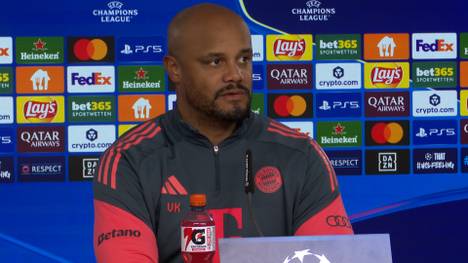 Trainer Vincent Kompany gibt ein Update zum Gesundheitsstatus von Jonas Urbig. Zudem spricht er über Leonard Prescott, der zur Alternative werden könnte.