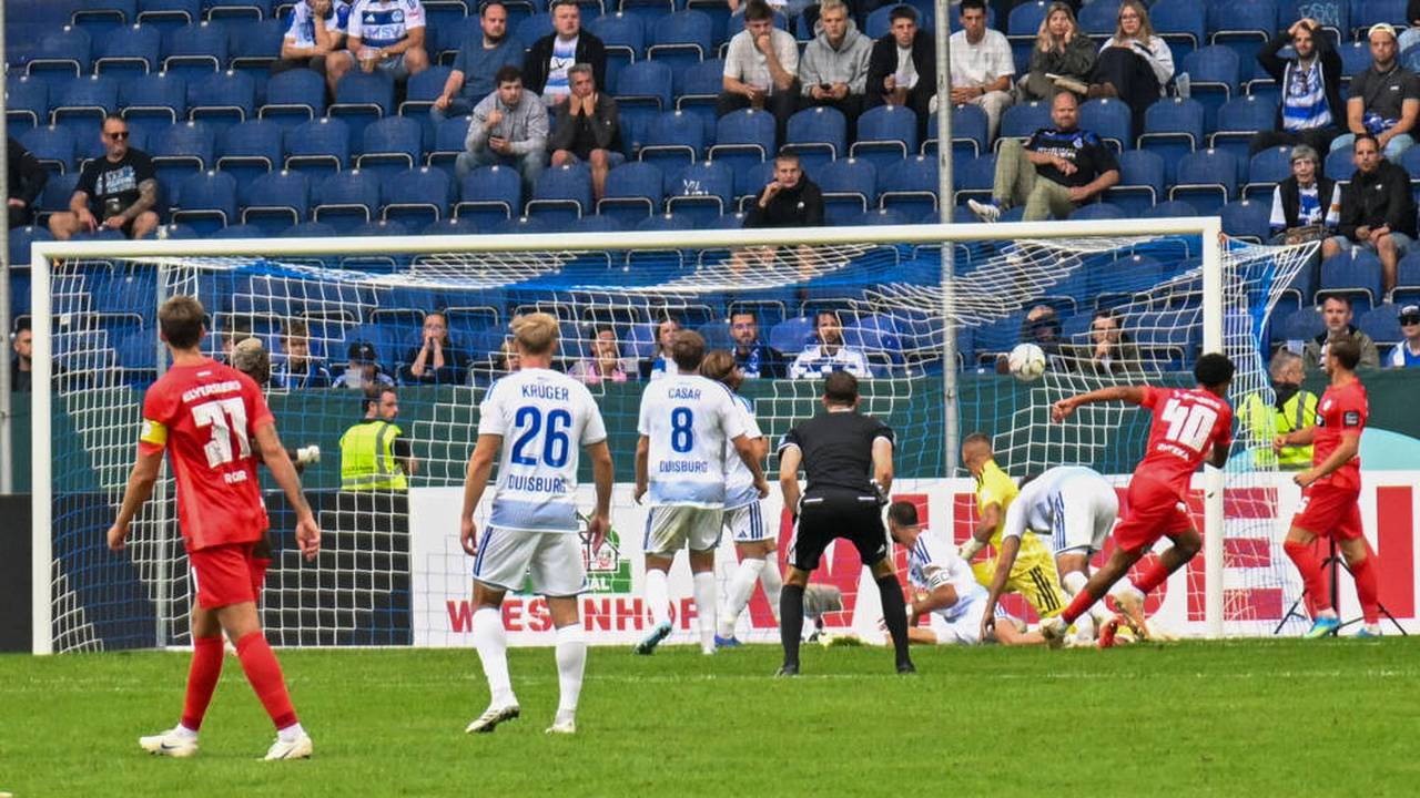 DFB-Pokal: MSV Duisburg - SV Elversberg | Tore & Highlights im Video