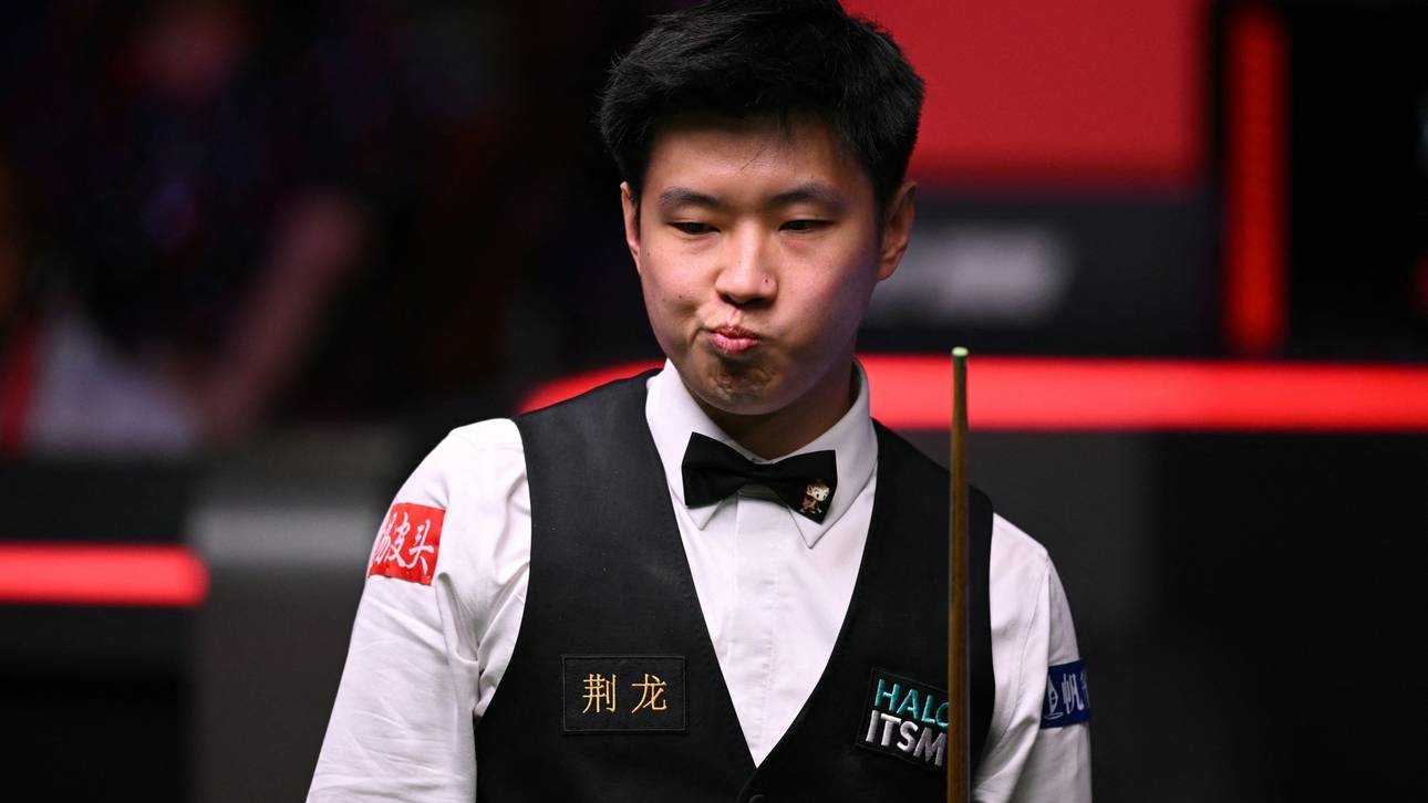 Snooker-Ass kurz vor Titelgewinn