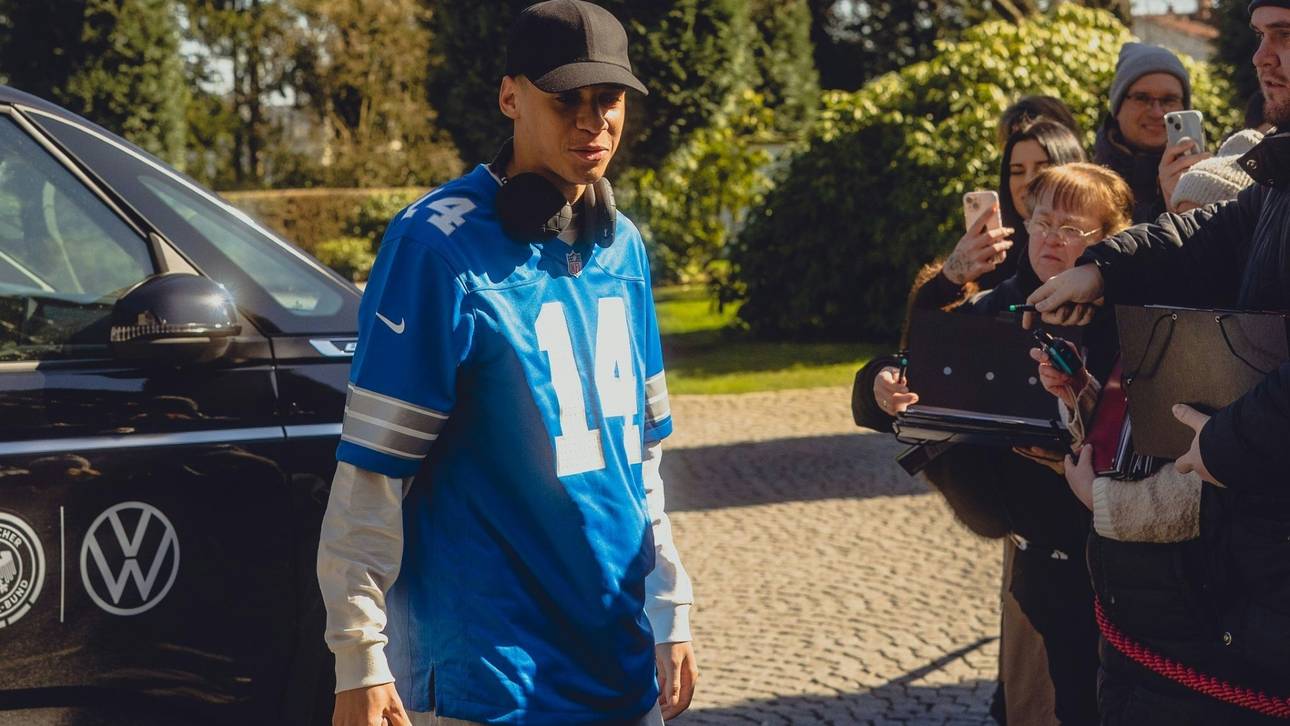 Musiala überrascht mit Outfit