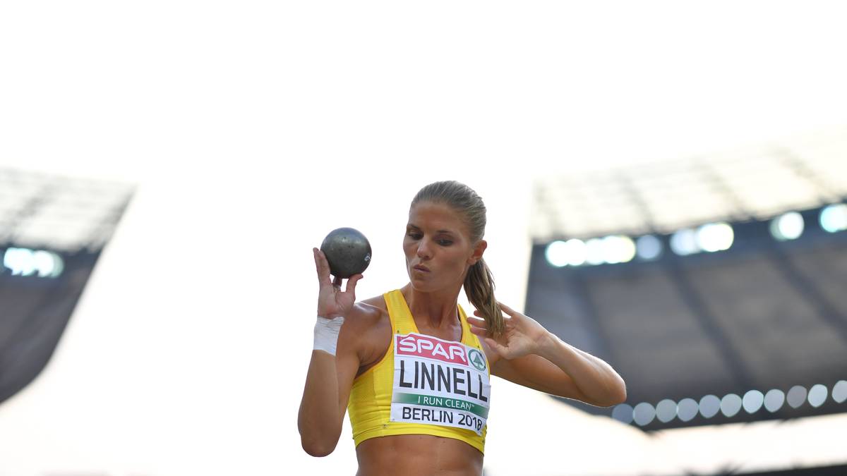 Lisa Linnell (Schweden): Startet bei der Leichtathletik-EM für Schweden im Siebenkampf, tritt jedoch zum Speerwurf nicht mehr an