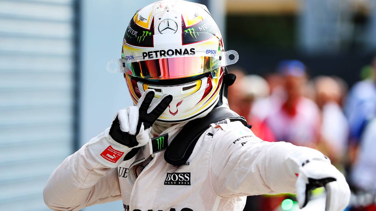 Hamilton rast zu Pole-Rekord