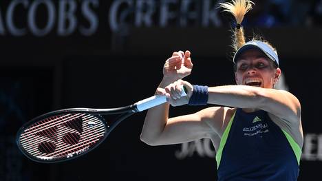 Angelique Kerber steht bei den Australian Open in der zweiten Runde