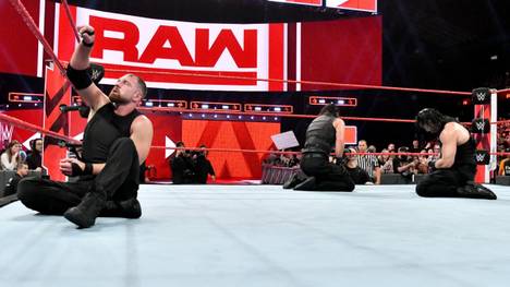 Dean Ambrose, Seth Rollins und Roman Reigns (v.l.) bilden bei WWE The Shield