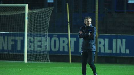 Jürgen Klinsmann ist seit Ende November Hertha-Trainer