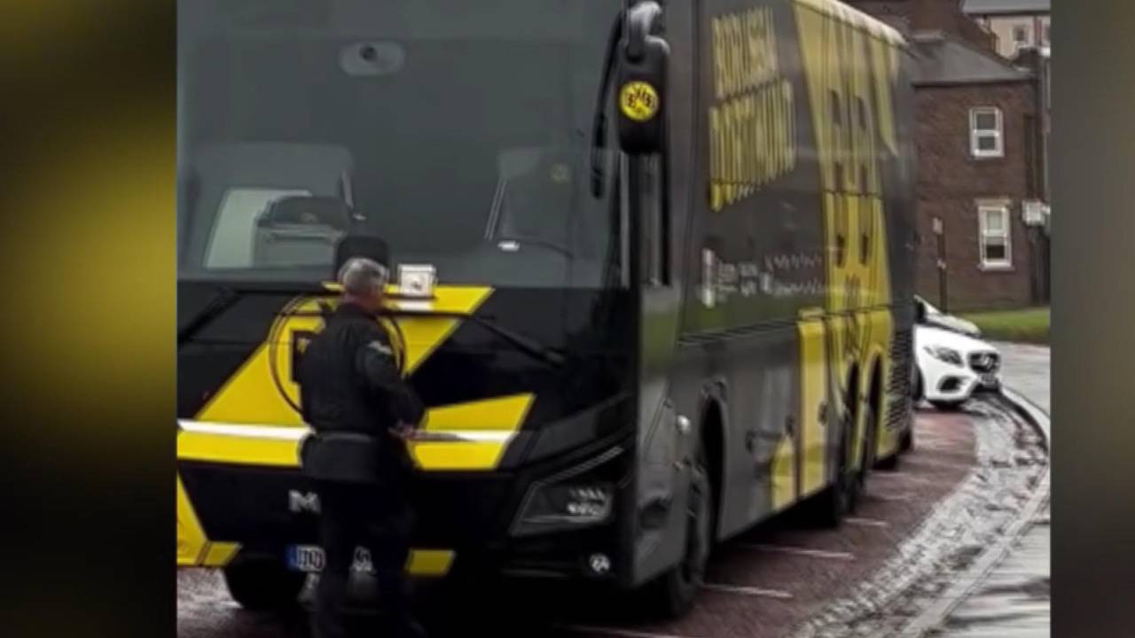 Wegen Falschparkens! Bus von Borussia Dortmund bekommt Strafzettel in Newcastle