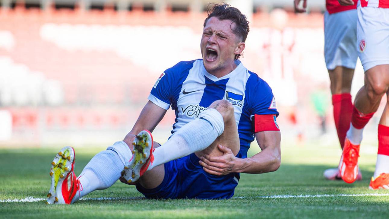 Fabian Reese nach seiner Verletzung im Juli