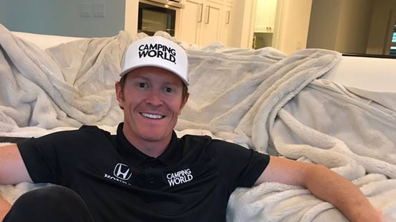 IndyCar-Pilot nach Crash wohlauf