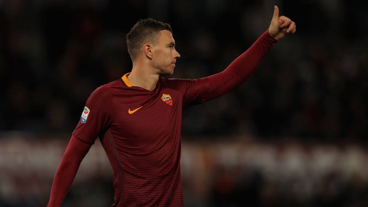 Edin Dzeko (AS Rom): von 80 auf 81
