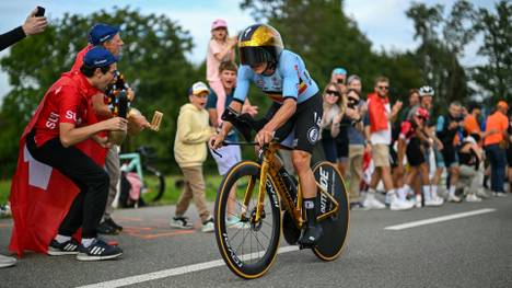 Evenepoel wurde seiner Favoritenrolle gerecht