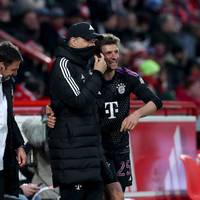 Bayern-Routinier Thomas Müller feiert gegen Union ein Jubiläum und zwei Tore, ist aber trotzdem nicht zufrieden. Mit Blick auf einen Einsatz gegen Real Madrid wird er deutlich.