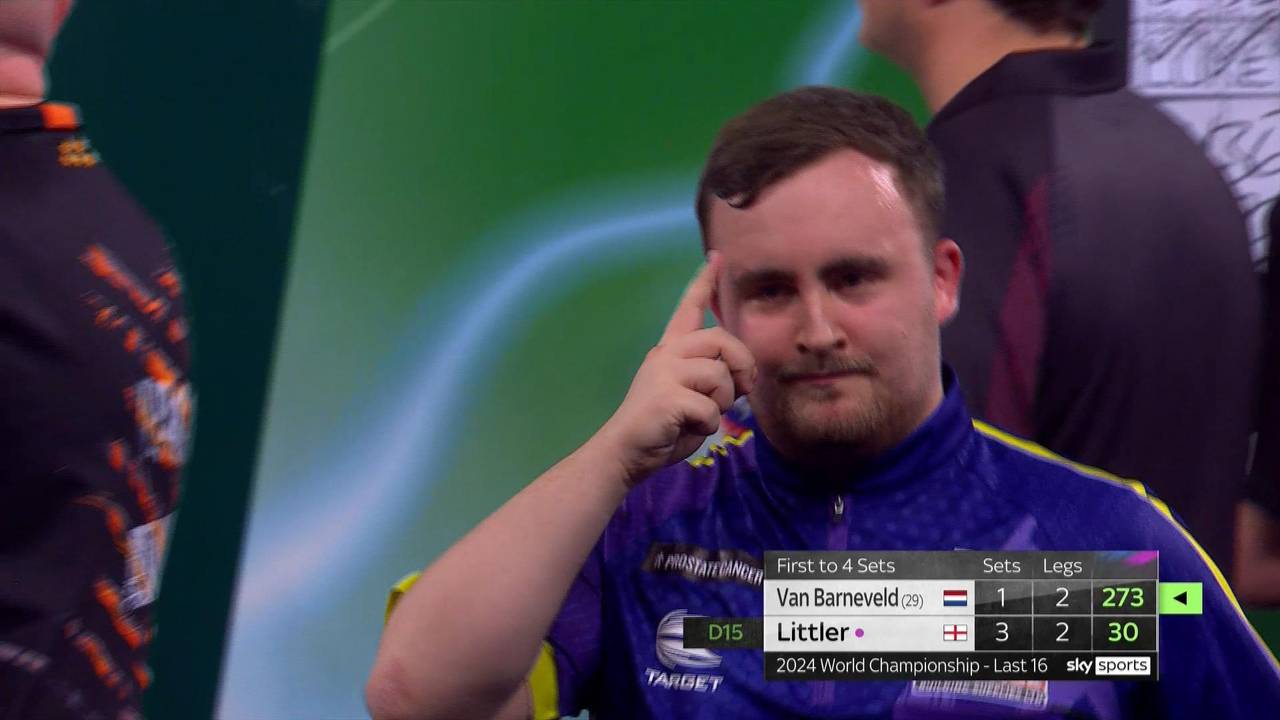 Darts-WM 2024: Luke Littler erklärt: Darum ging er nicht auf die 170!