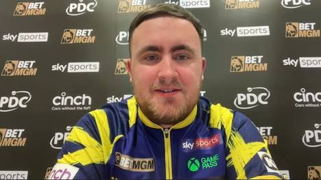 Luke Littler spricht nach seinem Mega-Comeback im Finale des siebten Spieltags gegen Gerwyn Price mit SPORT1 über die sensationelle Aufholjagd.