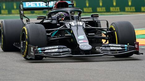 Imola: Lewis Hamilton führt Mercedes zum erneuten Sieg