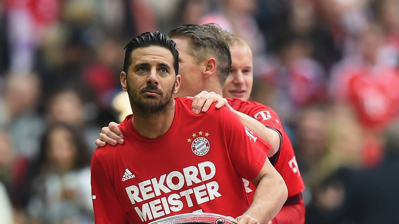 Pizarro bedankt sich bei den Bayern