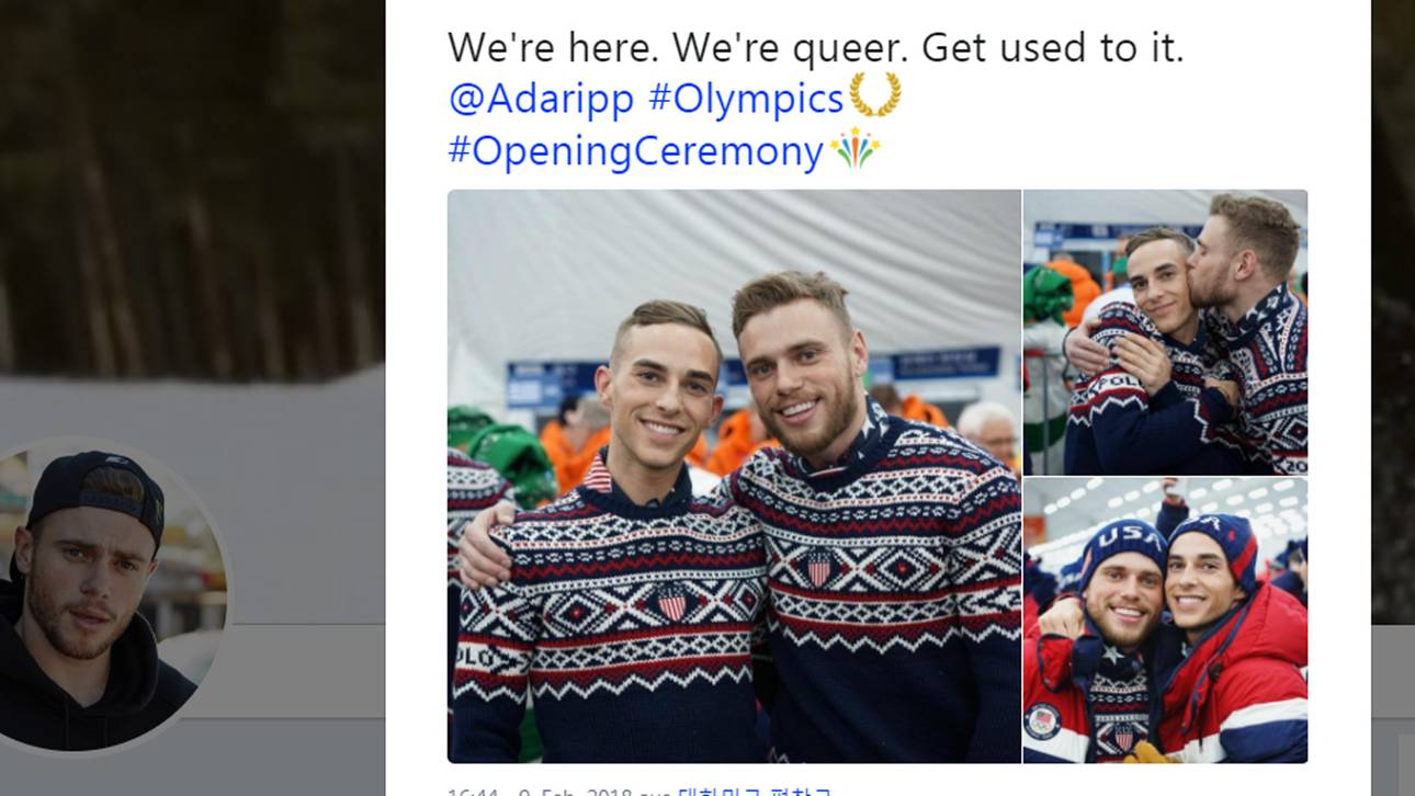 Schwuler Freestyler setzt Statement