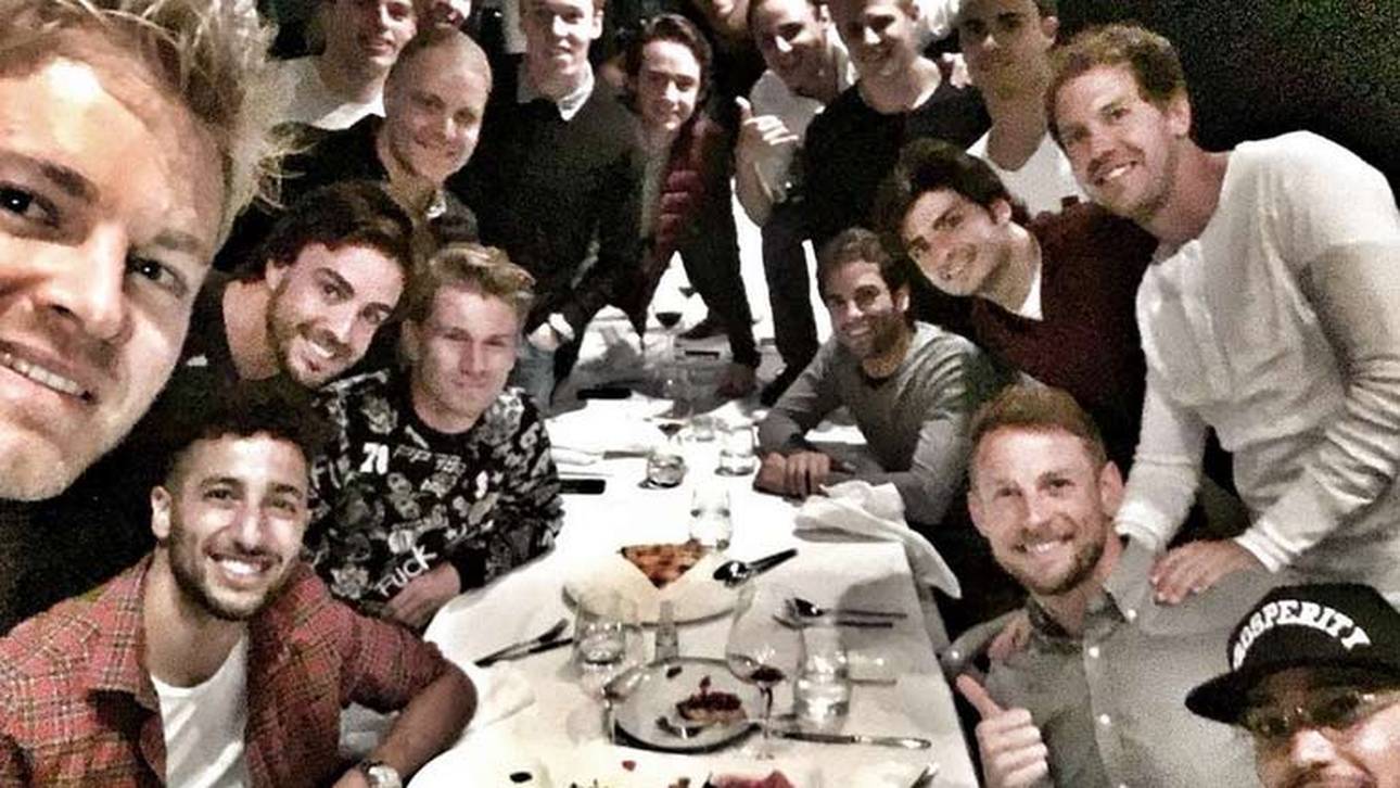 Beim Essen: Allianz gegen Ecclestone