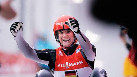 Natalie Geisenberger feiert den vierten Gesamtweltcupsieg in Folge