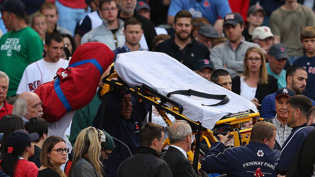 Schwerer Unfall in der MLB