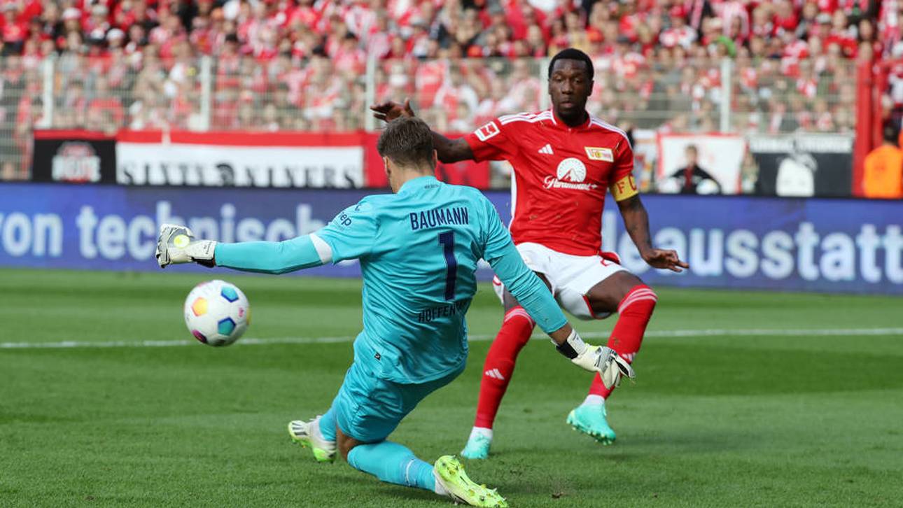 Union-Spitze gegen Hoffenheim-Keeper