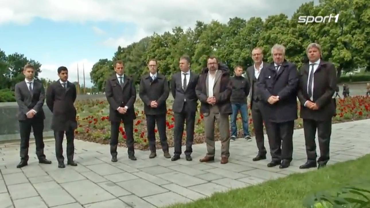 DFB-Delegation in Theresienstadt