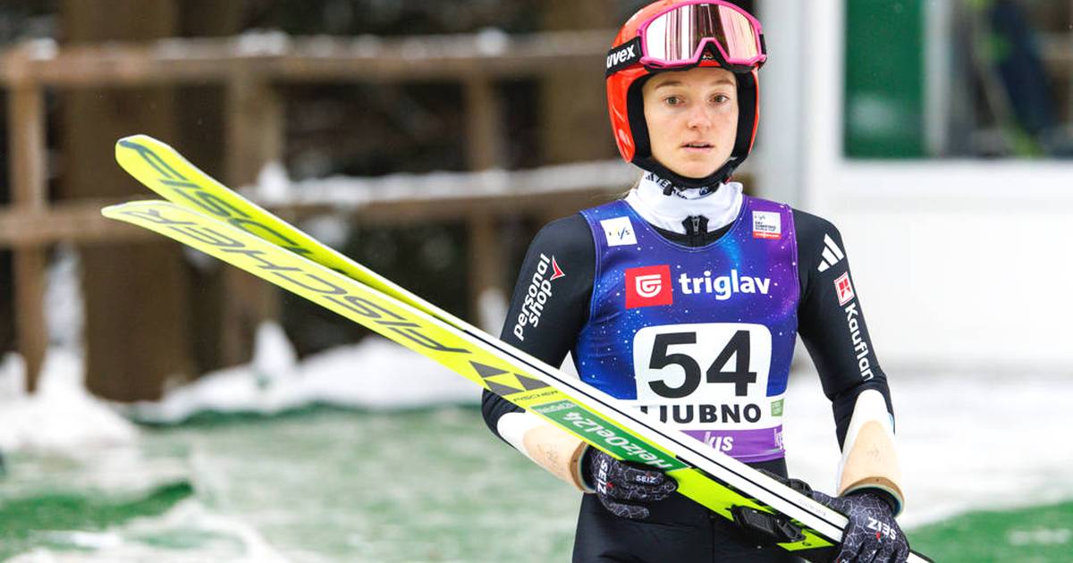 She hasn't experienced this in a long time: Black day for German ski ...