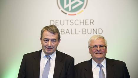 Wolfgang Niersbach (l.) war als DFB-Präsident Nachfolger von Theo Zwanziger