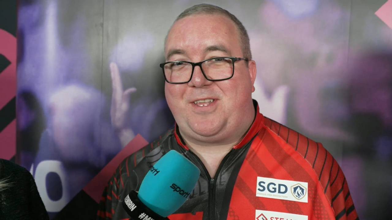 Diese Darts-Stars unterstützten Bunting vor seinem Sieg