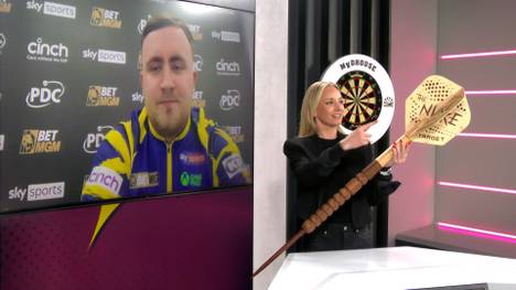 Ein deutscher Darts-Fan hat für Weltmeister Luke Littler mit feinster Handwerkskunst ein ganz besonderes Geschenk angefertigt.
