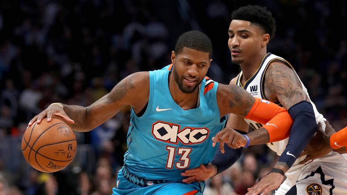 Demnach kommt George per Trade von den Thunder. Dafür sollen neben Danilo Gallinari und Shai Gilgeous-Alexander vier ungeschützte und ein geschützter Erstrundenpick nach Oklahoma wandern