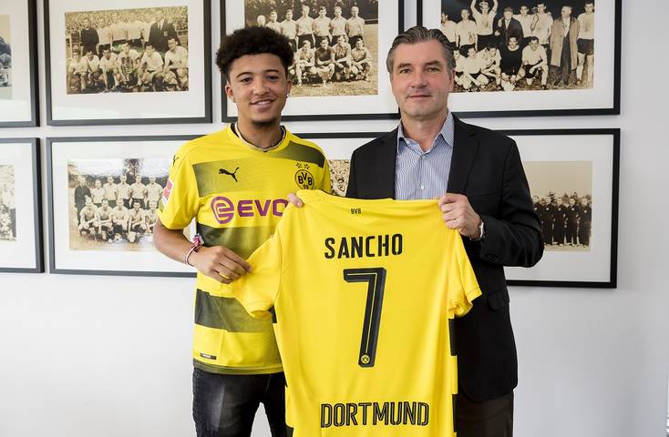 Champions League Bvb Trickst Mit Jadon Sancho Bei Kaderbenennung