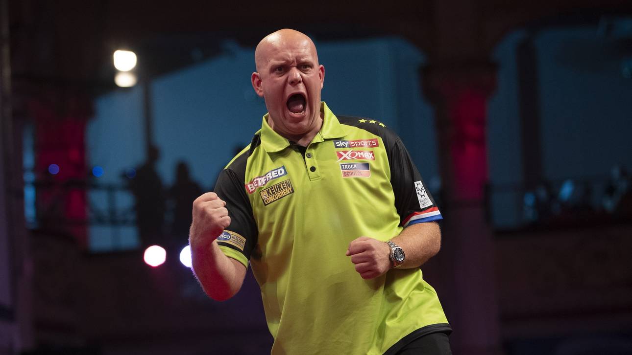 Van Gerwen gibt sich keine Blöße