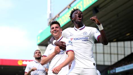 Mason Mount (l.) und Tammy Abraham drehen bei Chelsea gerade auf 