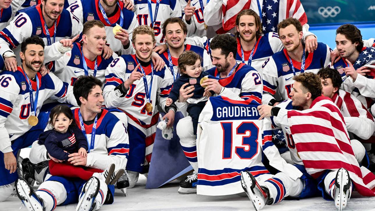 Berührende Szenen nach Olympia-Gold