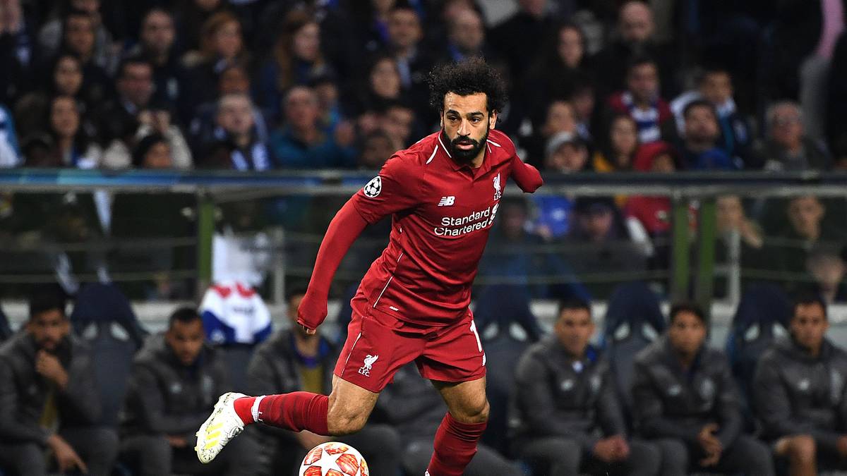 PLATZ 5: Mohamed Salah (FC Liverpool, England) mit 44 Punkten (22 Tore)