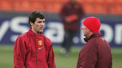 Alex Ferguson und Roy Keane im März 2005