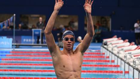 Frankreichs neuer Schwimmstar Leon Marchand