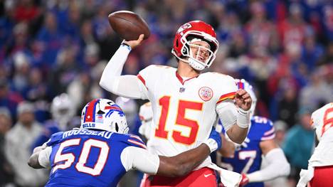 Patrick Mahomes musste die erste Pleite nach 15 Siegen in Serie hinnehmen