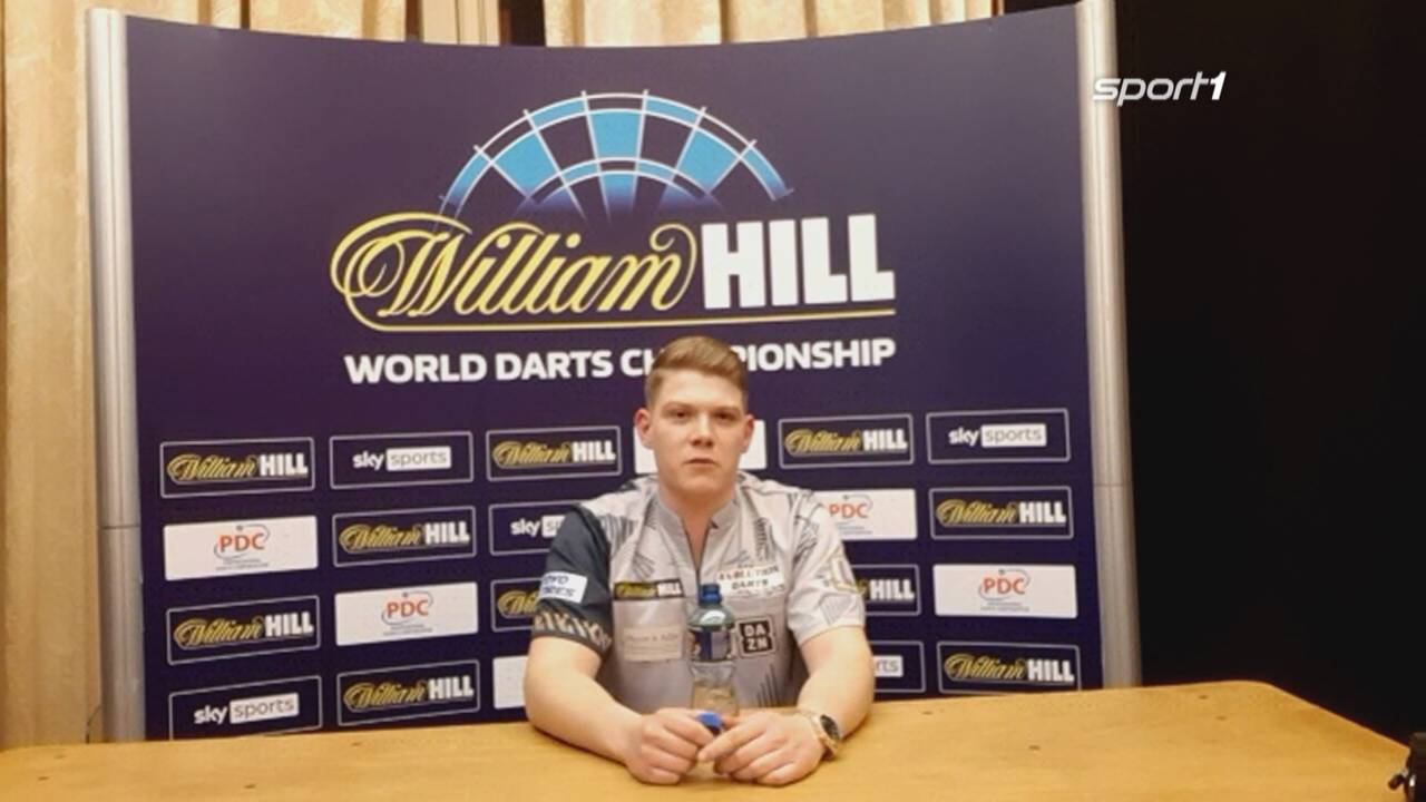 Darts-WM 2021: Gabriel Clemens und Nico Kurz nach dem Match im SPORT1-Interview