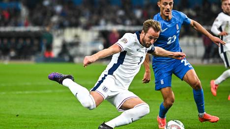 Harry Kane setzte sich mit England in Griechenland durch