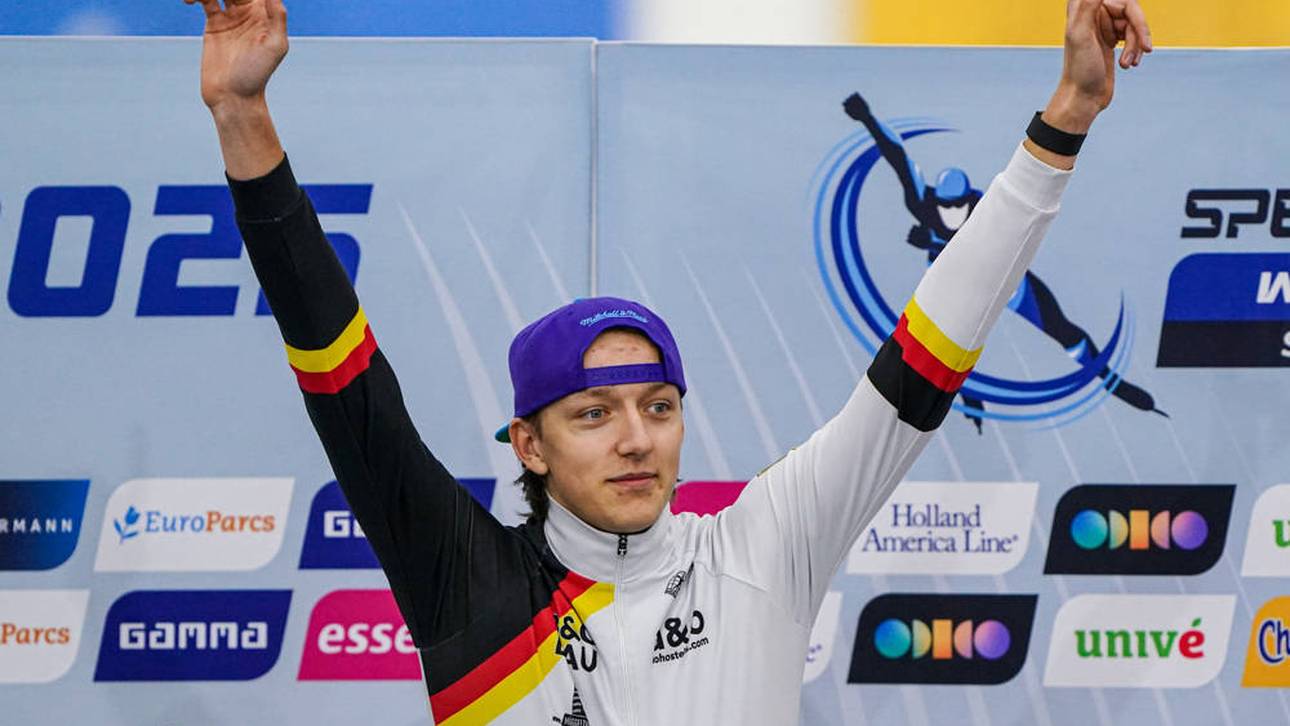 Finn Sonnekalb hat einen Junioren-Weltrekord aufgestellt