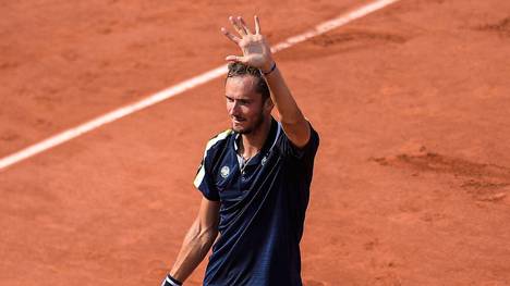 Daniil Medvedev steht im Viertelfinale der French Open