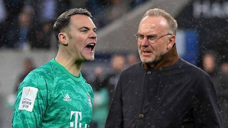Bayerns Vorstandsboss Karl-Heinz Rummenigge ist im Streit um die Vertragsverlängerung von Manuel Neuer einen Schritt auf den Torwart zugegangen. 