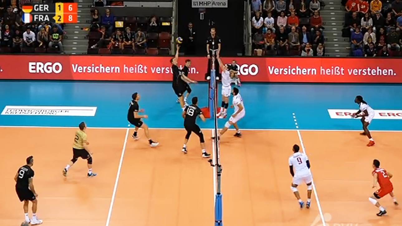 DVV-Herren unterliegen Frankreich