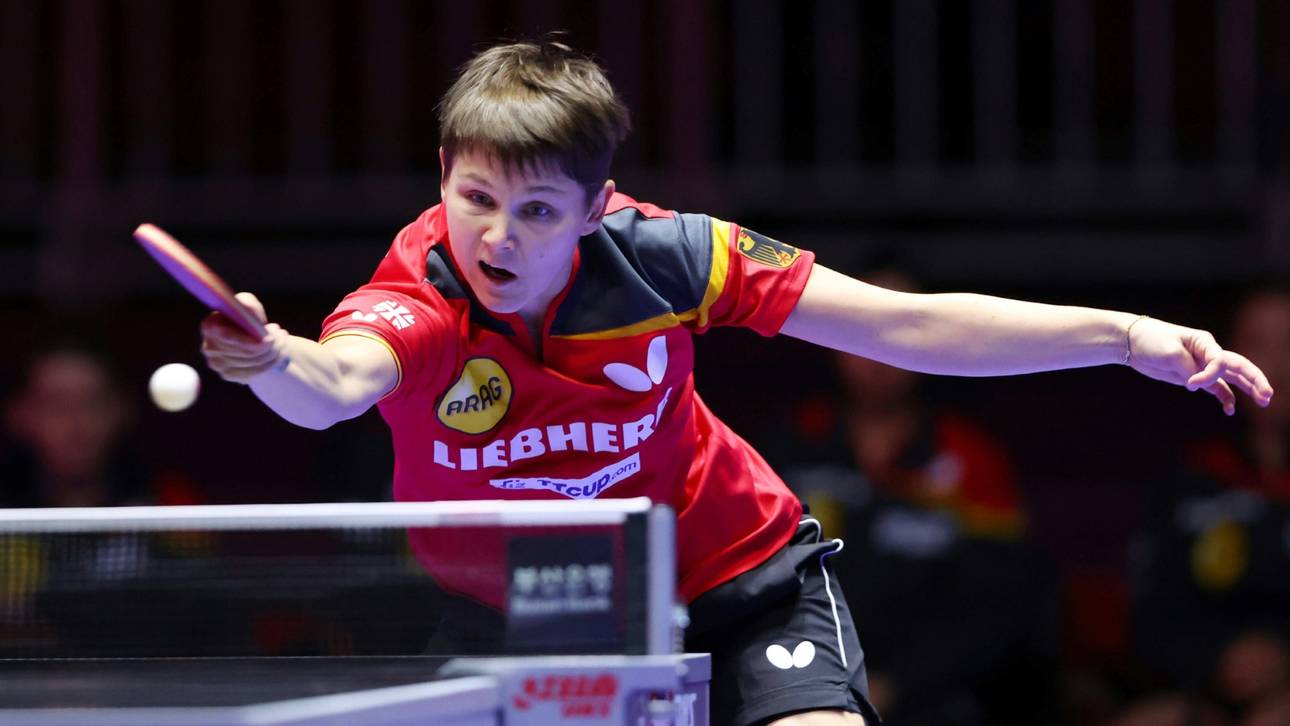 Deutsche Tischtennis-Hoffnung stark