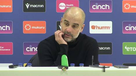 Manchester City konnte sich knapp gegen Crystal Palace mit 1:0 durchsetzen. Trainer Pep Guardiola stellte sich dabei hinter den Torschützen Erling Haaland, der zwei Chancen verpasste.