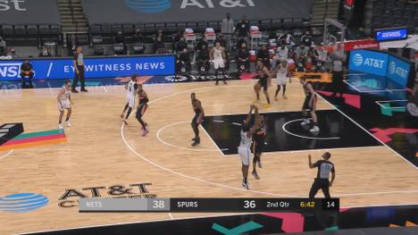 James Hardens historischer Auftritt krönt ein dramatisches Duell in San Antonio. Erstmals seit 2002 gewinnen die Nets bei den Spurs.