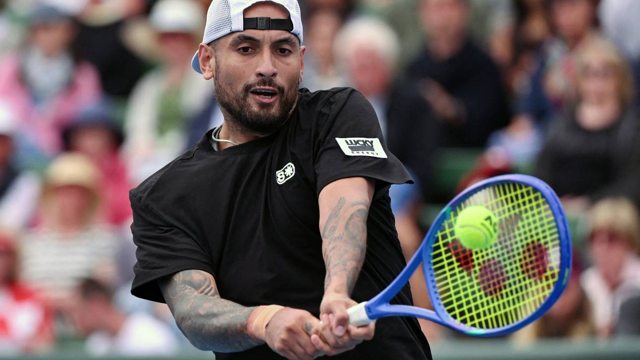 „Riesiger Fehler“: Kyrgios wegen Kokainkonsums suspendiert