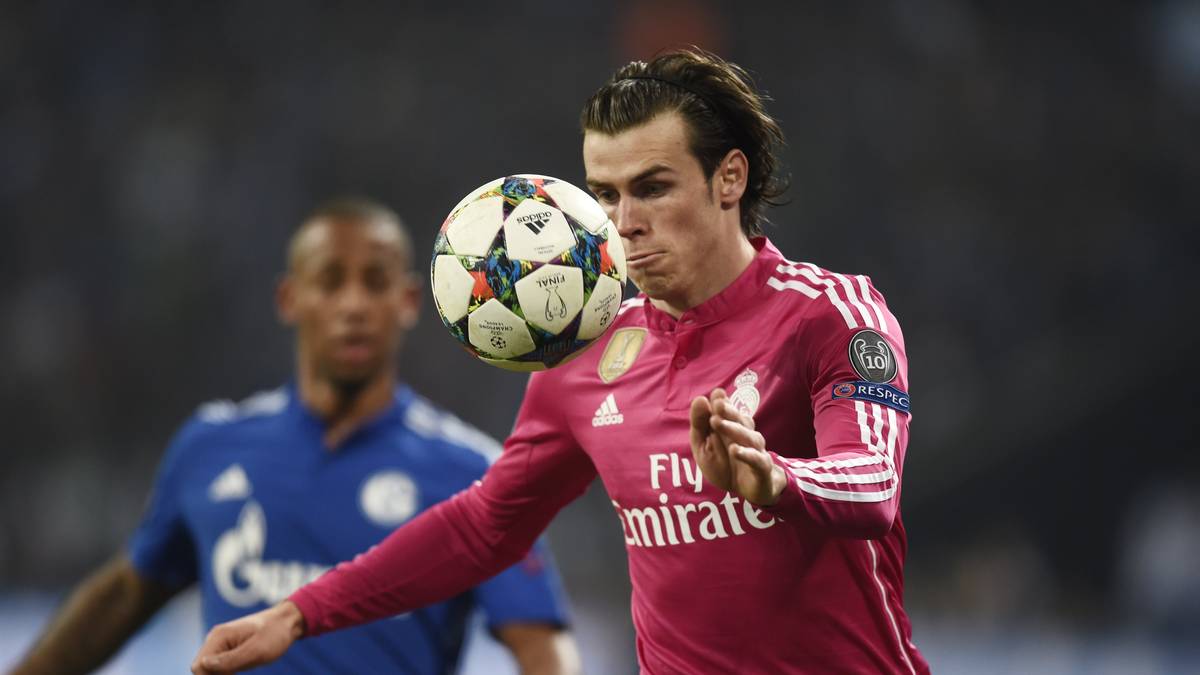 Aber Bale ist schnell wieder auf den Beinen